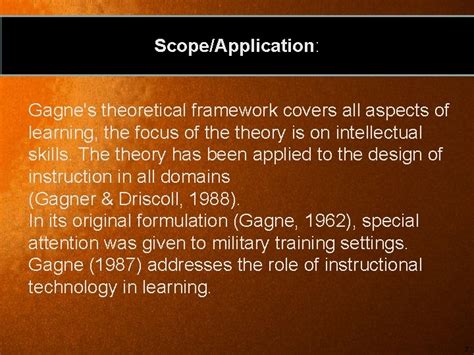 Robert Gagne Instructional Design Theories QIM 501 Instructional