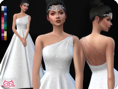 The Sims Resource Wedding Dress 12 Original Mesh