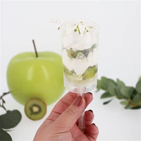 Verrines Push Up Pops Kiwi Meringue Cerfdellier Le Blog