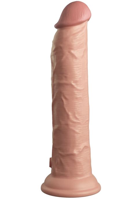 Realistické dildo s přísavkou King Cock Elite Dual Density 9 Pipedream