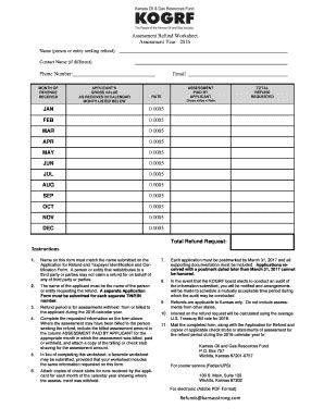 Fillable Online Refund Form Fax Email Print Pdffiller