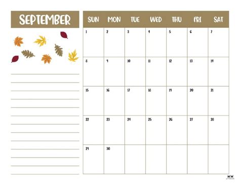 September 2024 Calendars 50 FREE Printables PrintaBulk