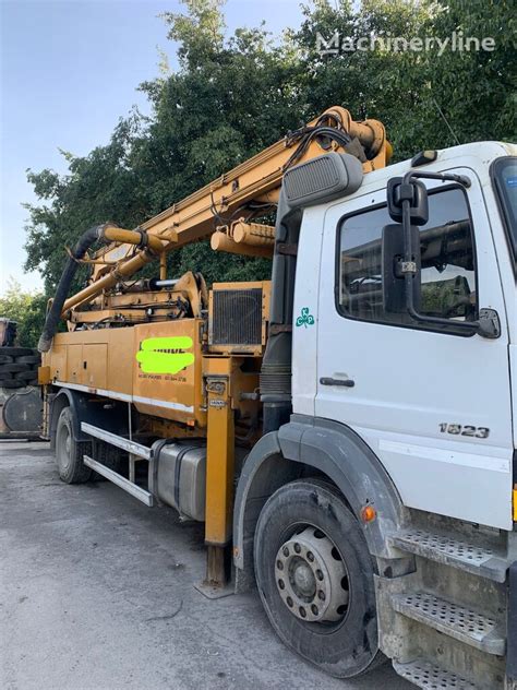 Pompa Do Betonu Schwing P2020 Na Podwoziu Mercedes Benz Atego 1823 Na