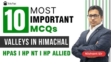 Important Mcqs Of Himachal Valleys I Hp Geography Revision For Hpas