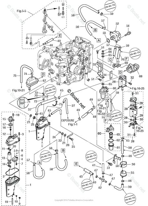 Tohatsu Outboard 2018 Oem Parts Diagram For Fuel System