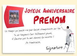 Exemple Carte Anniversaire Gratuite A Imprimer Personnalisable