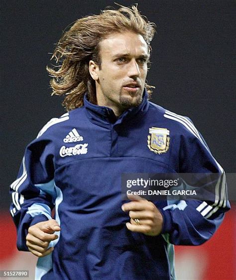 Argentinas Forward Gabriel Batistuta Runs During An Evening Practice News Photo Getty Images