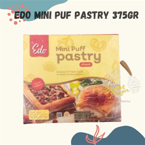 Jual Edo Mini Puff Pastry Gram Mini Puff Pastry Gram Shopee