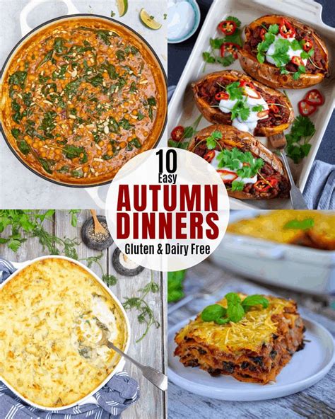 10 Easy Autumn Dinners Healthy Living James All Gluten Free And Dairy Free Autumn Dinners