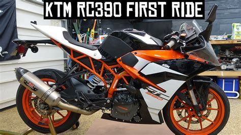 Ktm Rc390 First Ride Impressions And Head Gasket Diagnosis Youtube