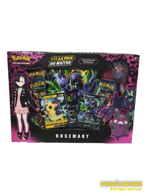 COFFRET ROSEMARY POKÉMON La Voie du Maître 3 5 NEUF SCELLE FRANCAIS