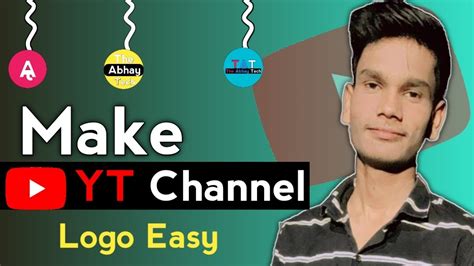 How To Make Youtube Channel Logo The Abhay Tech Youtube