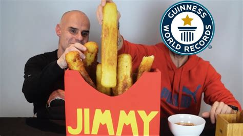 Las Papas Fritas Mas Grandes Del Mundo El Record Guinness De Las Papas