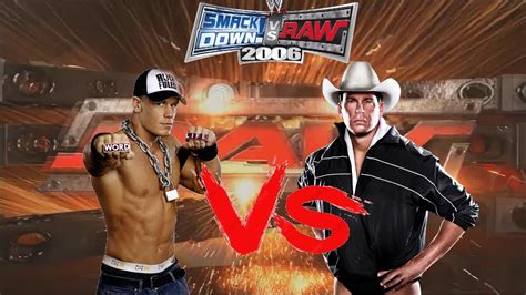 KOFHERO77 S WWE SVR 06 Attire Mod Matches John Cena Vs JBL YouTube