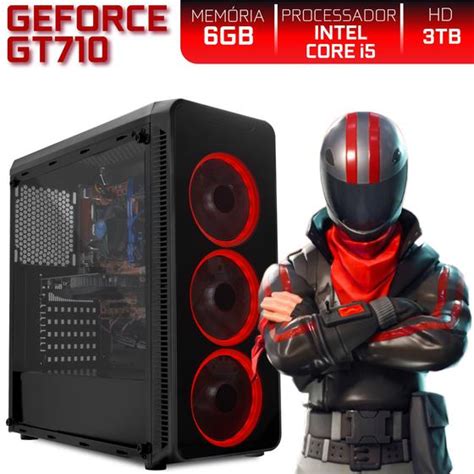 Pc Gamer Easypc Ready Intel Core I Gb Hd Tb Nvidia Geforce Gt