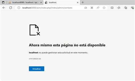 Error Error Admnistrador Espa Ol Pkp Community Forum