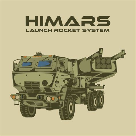 Himars Launch Rocket System Vector Illustration 13478543 Vector Art at Vecteezy