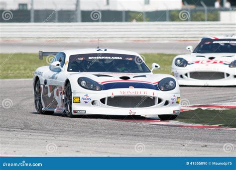 Ginetta G50 GT4 RACE CAR Editorial Image Image Of Road 41555090