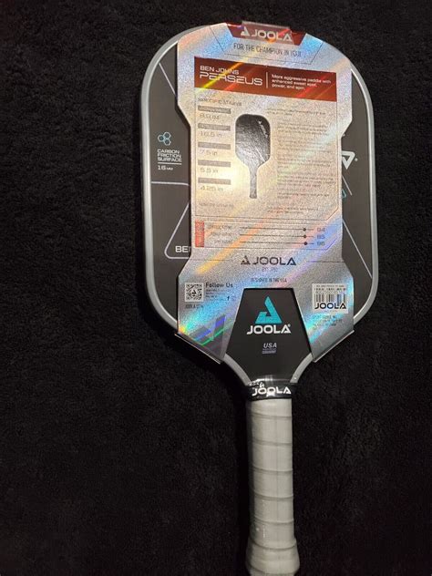 Joola Ben Johns Perseus Cfs Mm Carbon Pickleball Paddle Upc