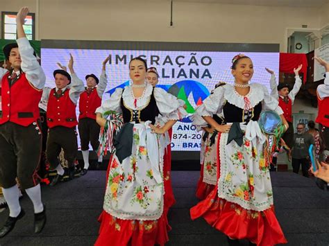 Colatina celebra os 150 anos da imigração italiana no Brasil festa