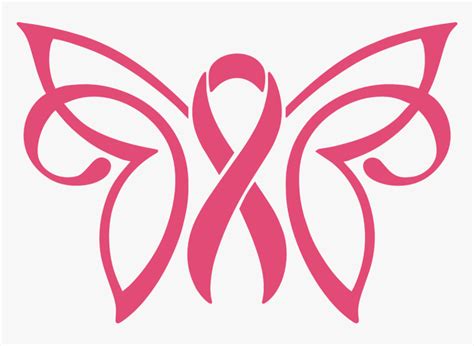 Cancer Butterfly SVG