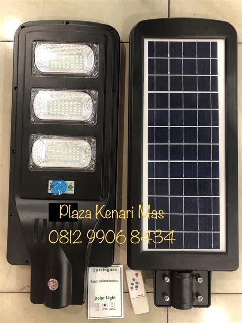 Jual Lampu Pju Solar Panel Solar Cell Lampu Jalan Tenaga Surya Watt