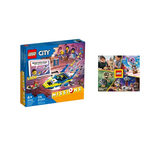 LEGO CITY 60355 Śledztwa wodnej policji KATALOG LEGO 2024