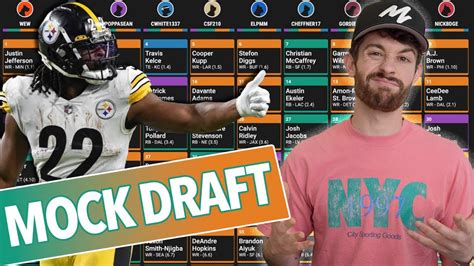 2024 Fantasy Football Mock Draft 10 Team Dasie Rosanne