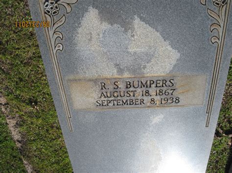 Rial Stephen Bumpers 1867 1938 Find A Grave Memorial