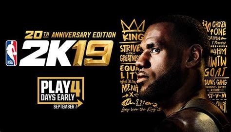 Nba 2k19 20th Anniversary Edition Mobygames