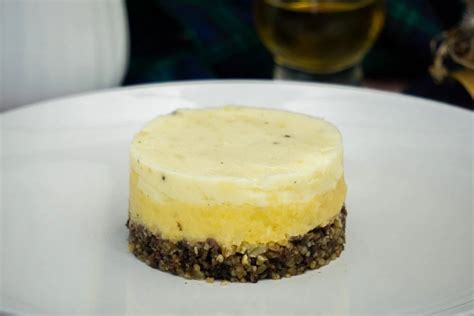 How To Make A Haggis Neeps And Tatties Stack Scottish Scran