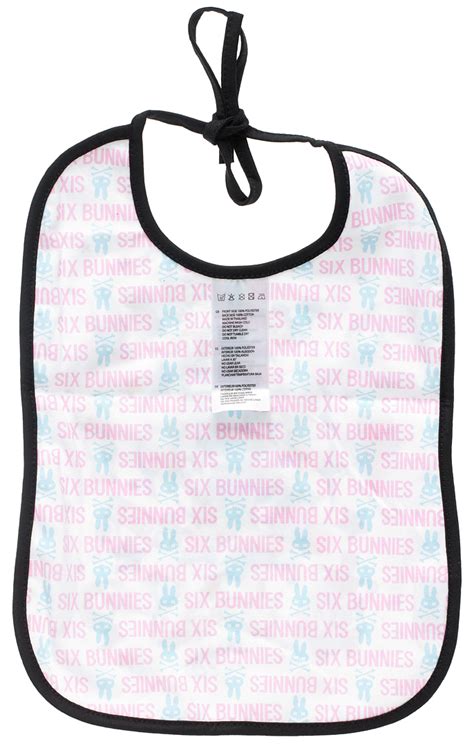 Six Bunnies Oldschool Bib