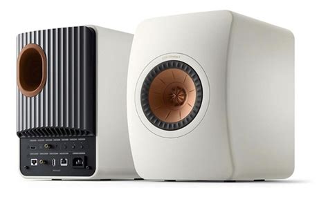 Par De Caixa Monitor Kef Ls Wireless Branco Mebuscar Brasil