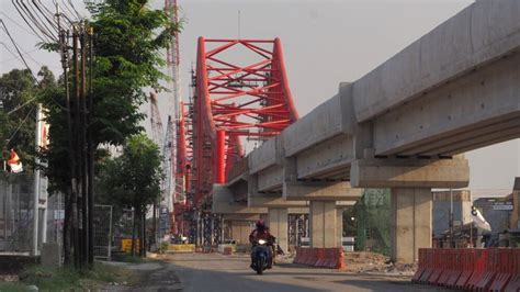 Progres Sudah Persen Jembatan Rel Layang Ganda Joglo Tersambung