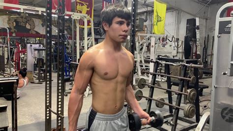 15 Year Old Bodybuilder Get Killer Arms Workout Youtube