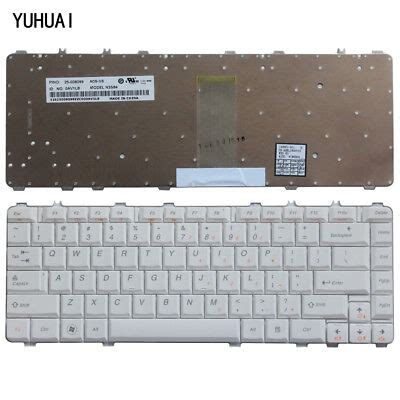 New White Keyboard For Lenovo Y450 Y550 Y560 Y460 B460 V460 B460E Y460C