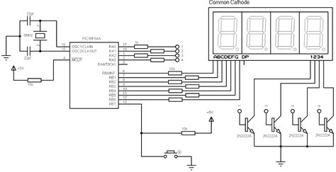 Circuit Diagram Of 7 Segment Display » Wiring Diagram