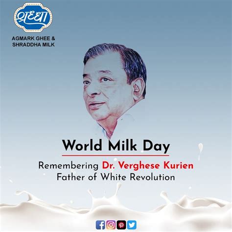 This Day Marks The Birth Anniversary Of Verghese Kurien The Father Of