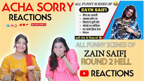 Zayn Saifi All Funny Video Clips 😂 Reaction Round2hell R2h Sourav