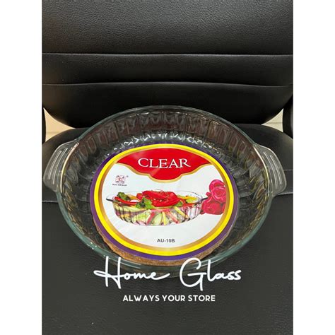 jual piring saji kacapiring kaca tebal shopee indonesia