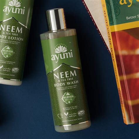 Neem Tea Tree Body Wash Ml Ayumi Naturals