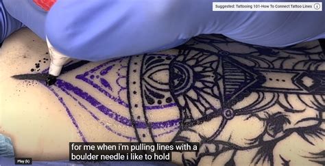 Are you wanting to know how to tattoo long lines? : Wormhole_Tattoo