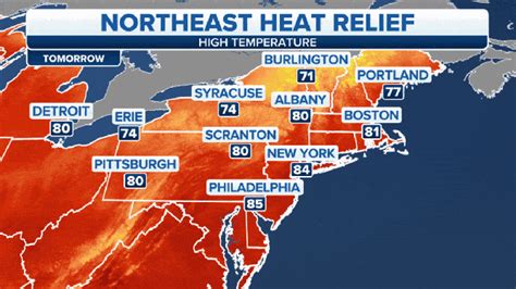 Northeast, New England gets much-needed relief from summer scorcher ...