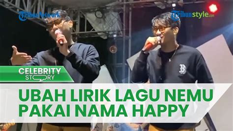 Gilga Sahid Ubah Lagu Nemu Catut Nama Happy Asmara Singgung Soal