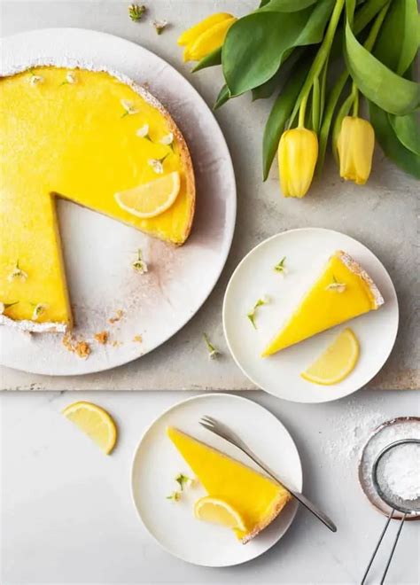 Classic French Lemon Tart Food Nouveau