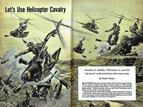 Frank Tinsley Gavin Rothery Helicopter Cavalry Vintage Aircraft