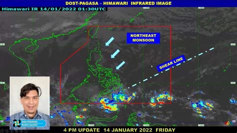 Cold Weather To Prevail Across Luzon Visayas Due To Amihan Shear