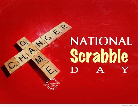 10 National Scrabble Day Images Pictures Photos Desi Comments