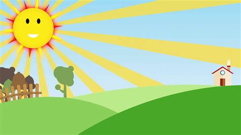 Cartoon Sunshine Wallpapers - Top Free Cartoon Sunshine Backgrounds - WallpaperAccess