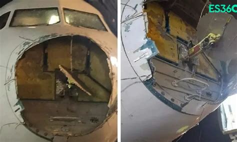 Passageiros de avião vivem momentos de tensão durante tempestade ES360